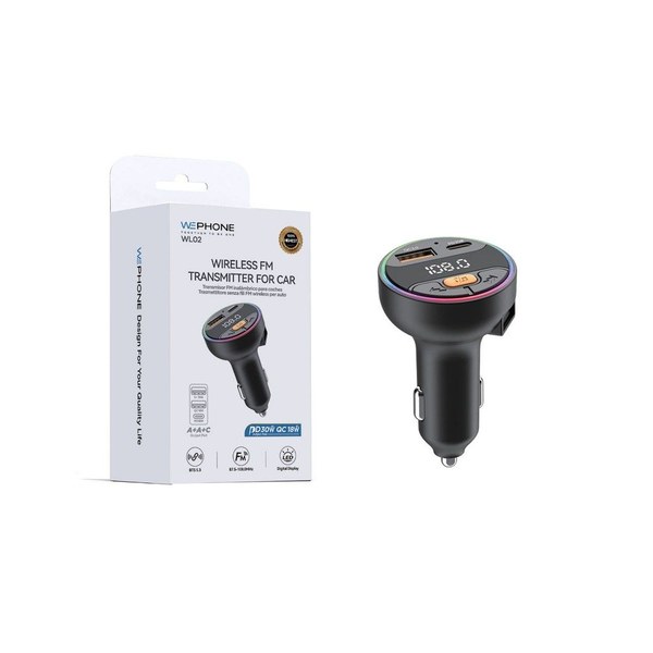 Wephone Wl02 Transmisor De Coche BT Con Luz