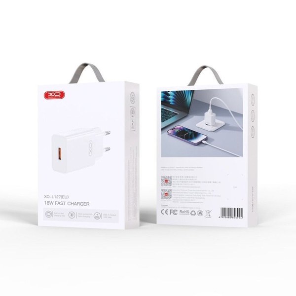 L127 Cargador Rapido USB-A Qc18W
