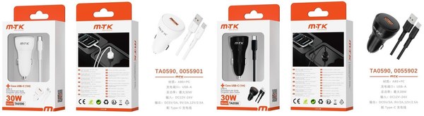 Mtk 0055901 Ta0590 Cargador Coche 1 USB-A