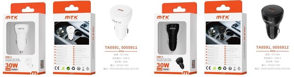Mtk 0055911 Ta0591 Cargador Coche 1 USB-C