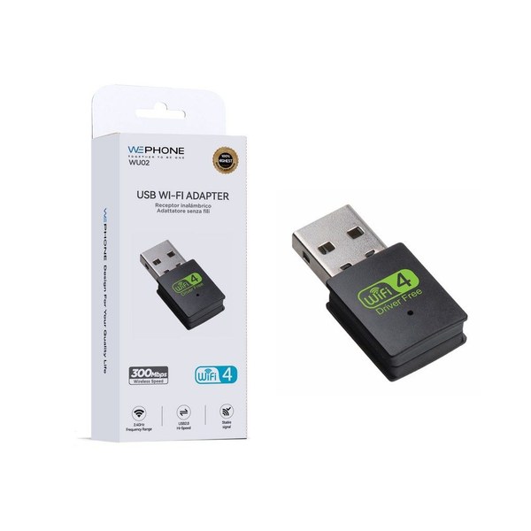 Wephone Wu02 Mini WiFi USB 300Mbps