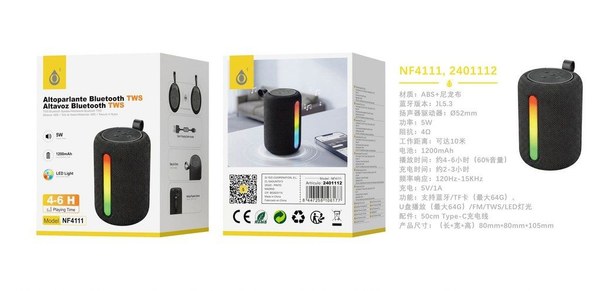 One Plus 2401112 Nf4111 Altavoz 5W Tws BT 5.3