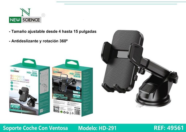 New Sience 49561 HD-291 Soporte Para Coche
