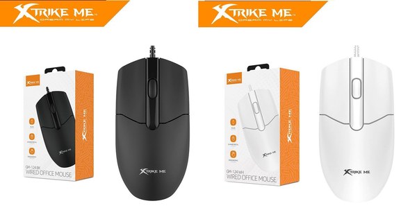 Gm124Bk/Wh Raton De Oficina Xtrike-Me