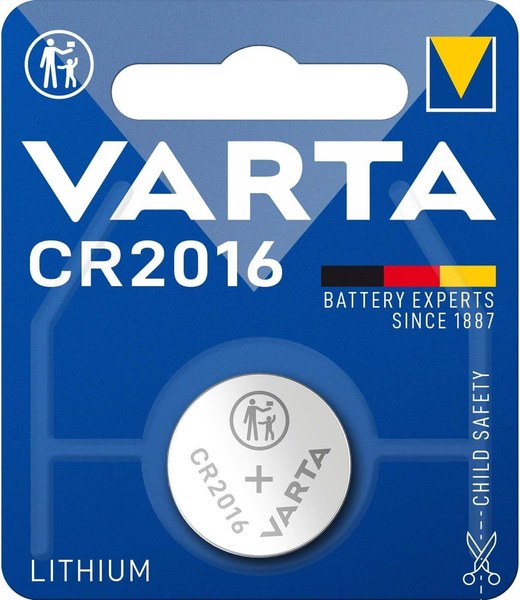Varta Lithium Coin Cr2016 Blister 1