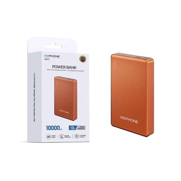 Wephone Wf11-6 Power Bank Inalambrico 10000Mha