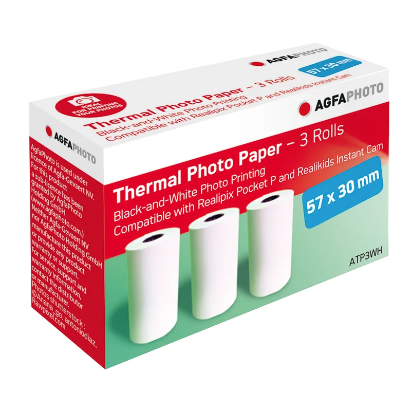 IMPR. Papel Agfaphoto Realipix Pack 3 rollos papel