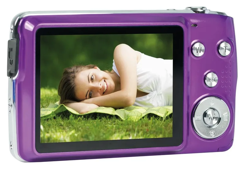 C mara Foto AgfaPhoto DC8200 Purple Zoom Optico