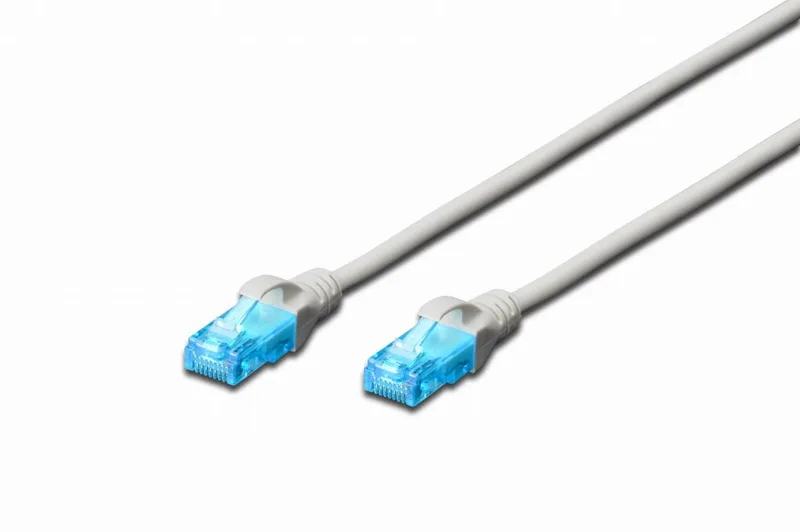 RED Latiguillo Cat5e UTP 2,0m Gris con protector