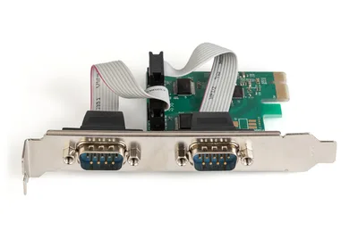 Tarjeta PCI-E Digitus 2p. Serie DB9 + Perfil bajo
