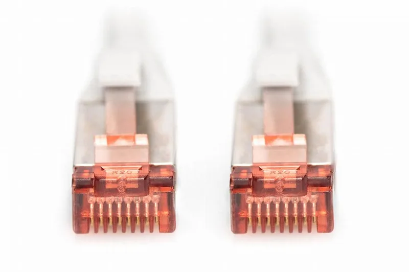 RED Latiguillo Cat6 S-FTP 0,50m Gris Digitus LSZH