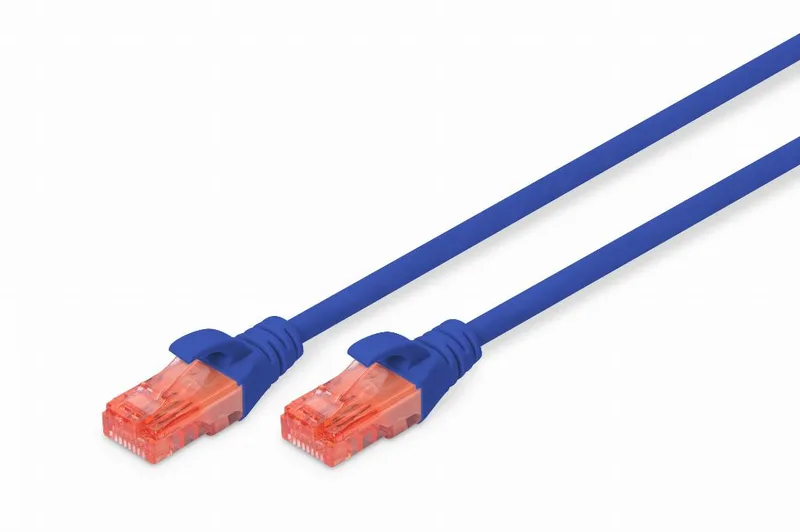 RED Latiguillo Cat6 UTP 5,0m Azul Digitus