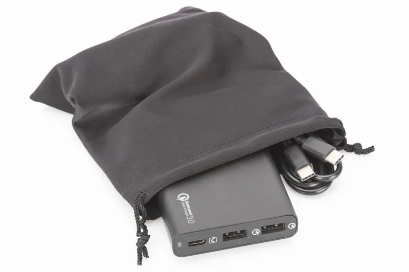 Cargador corriente DIGITUS 40W 1xUSBC/2x USB QC