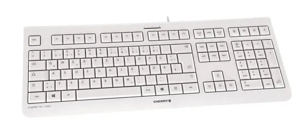 TEC. Cherry KC-1000 Hot keys USB Blanco/Grey