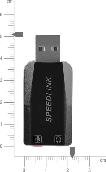 Adaptador USB a Jack 3.5mm SpeedLink