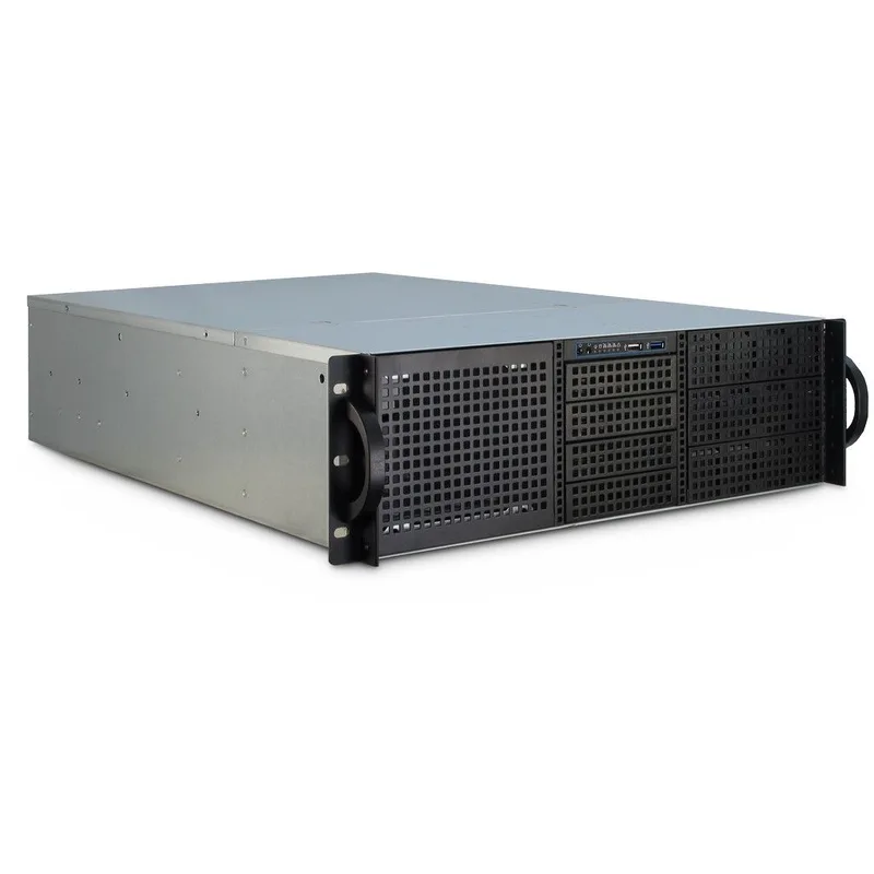 CAJA-Rack 19" IPC 3U 30255 Inter-tech 4xvent 120mm