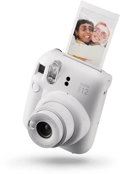 C mara Foto Fujifilm Instax Mini 12 Clay White