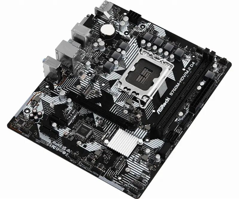 Placa 1700 Asrock B760M-HDV/M2 DDR4 M-ATX