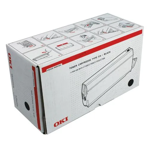 Oki Toner C7100/7300/7500 Negro - 10000pag.