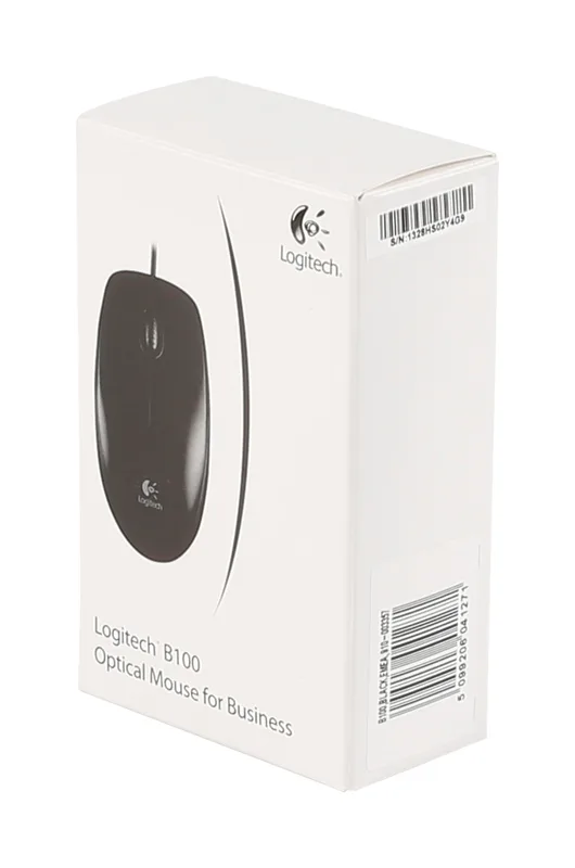 Raton LOGITECH Optical B100 USB Negro Business