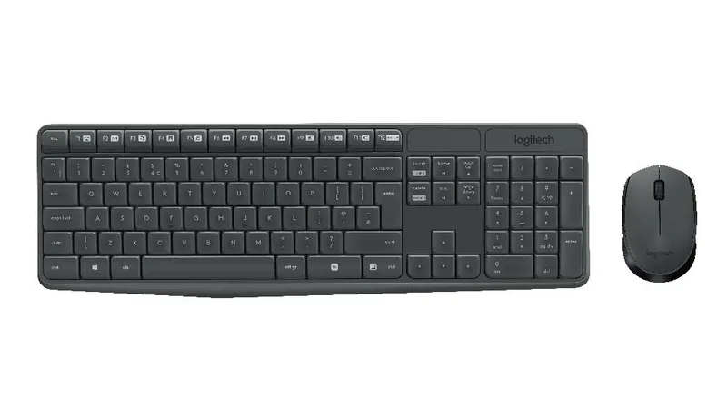 TEC. LOGITECH MK235 Wireless USB+Raton Anti Salpic