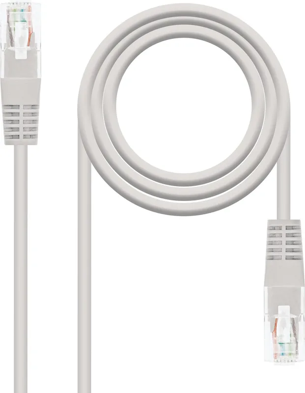 RED Latiguillo Cat6 UTP 3,0m Gris Nanocable