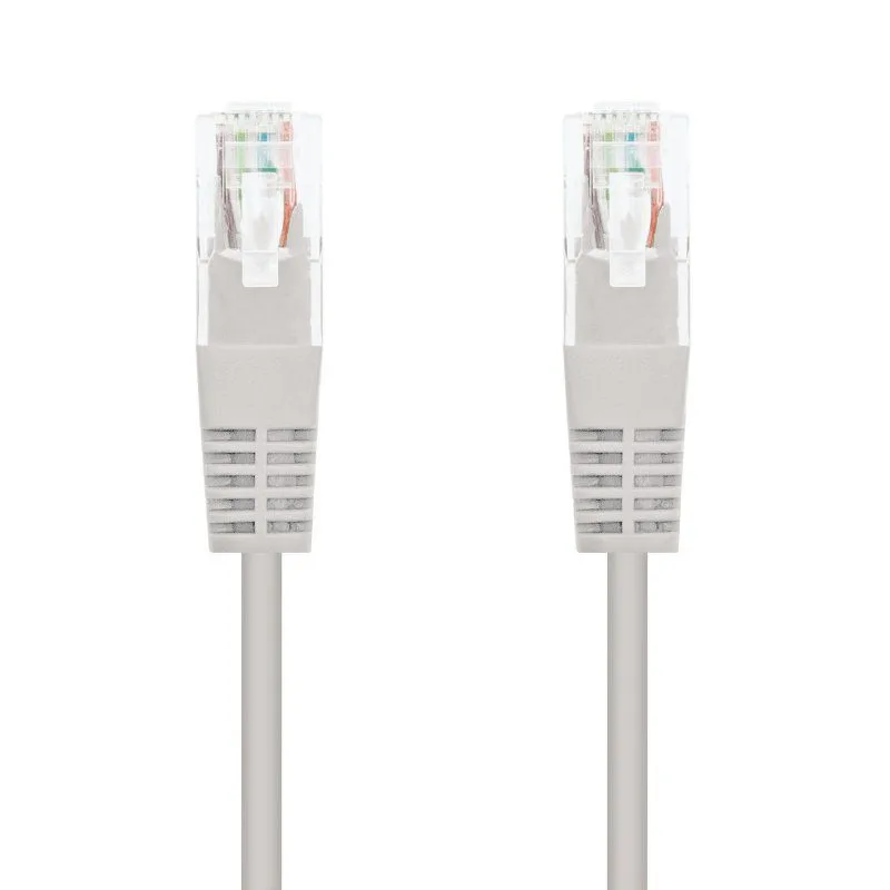 RED Latiguillo Cat5e UTP 3,0m Gris