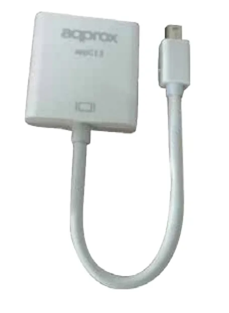 Cable Video mDP(M)-VGA(H) Approx Adaptador
