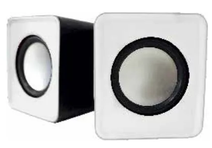 ALT. APPROX Mini Speakers Blanco 2.0 USB 5W