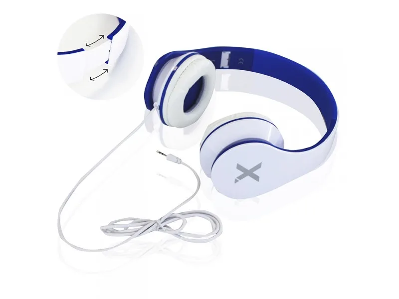 Auricular APPROX Urban Jazz Blanco/Azul Jack 3.5m