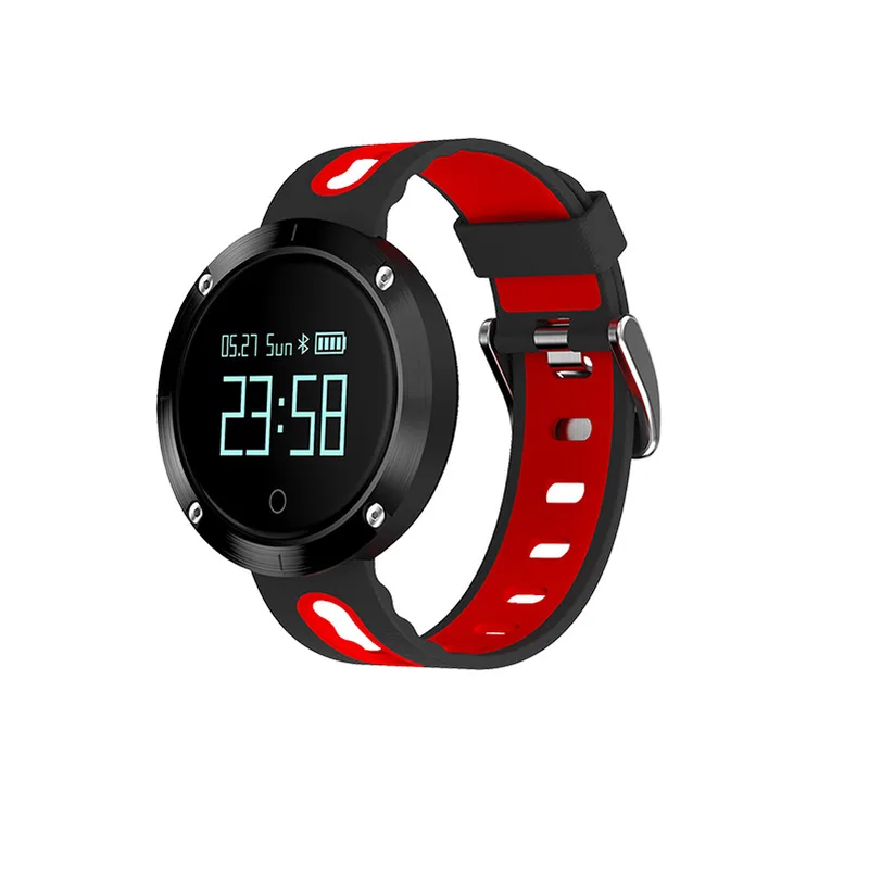 Smartwatch Billow Reloj Negro/Rojo Pulso/Tension