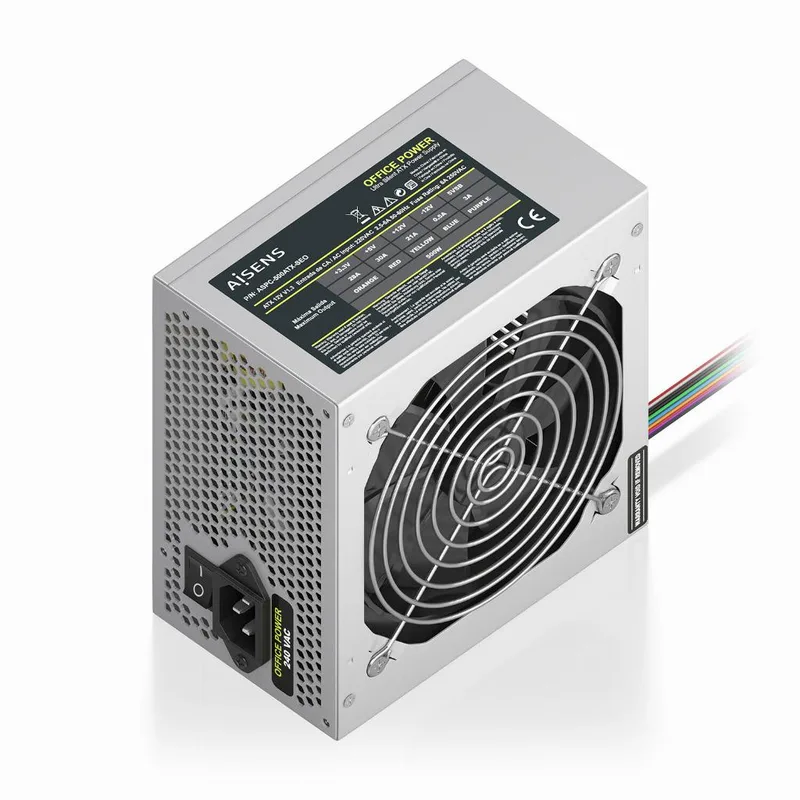FUENTE ATX 500W Aisens OEM (no incluye cable)