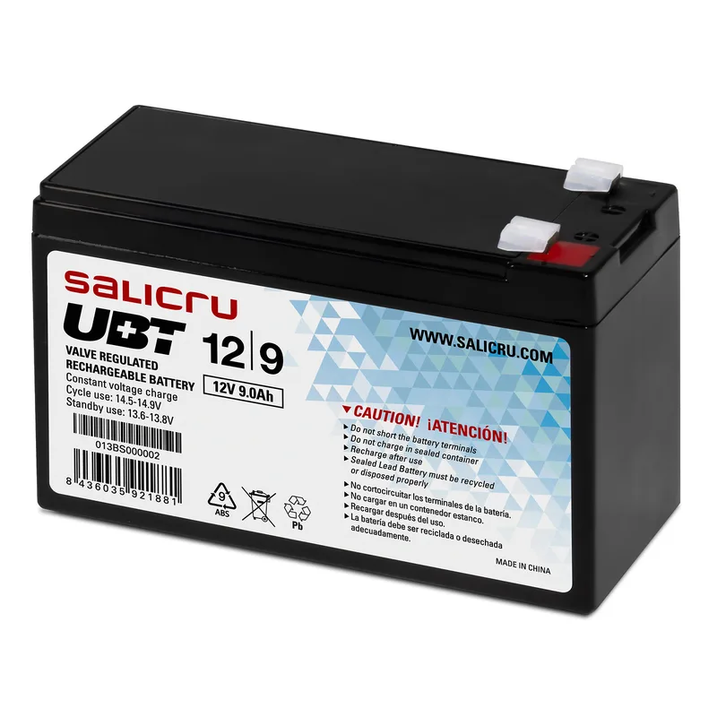 SAI Acc. Salicru Bateria de 9ah UBT 12/9