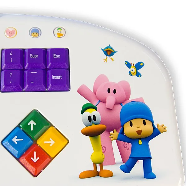 TEC. POCOYO USB con mu¤ecos Pocoyo/Elly/Pato