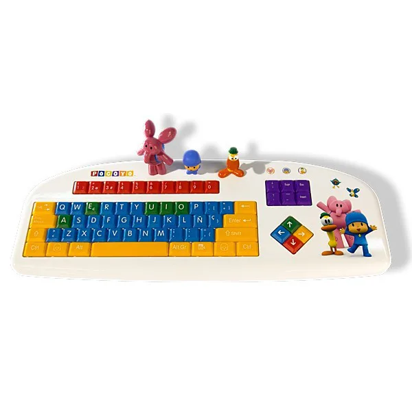 TEC. POCOYO USB + Raton + Alfombrilla Kit compl.