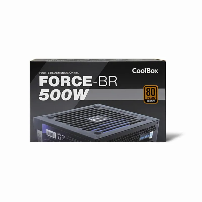 FUENTE ATX 500W Coolbox Force 80+ Bronze