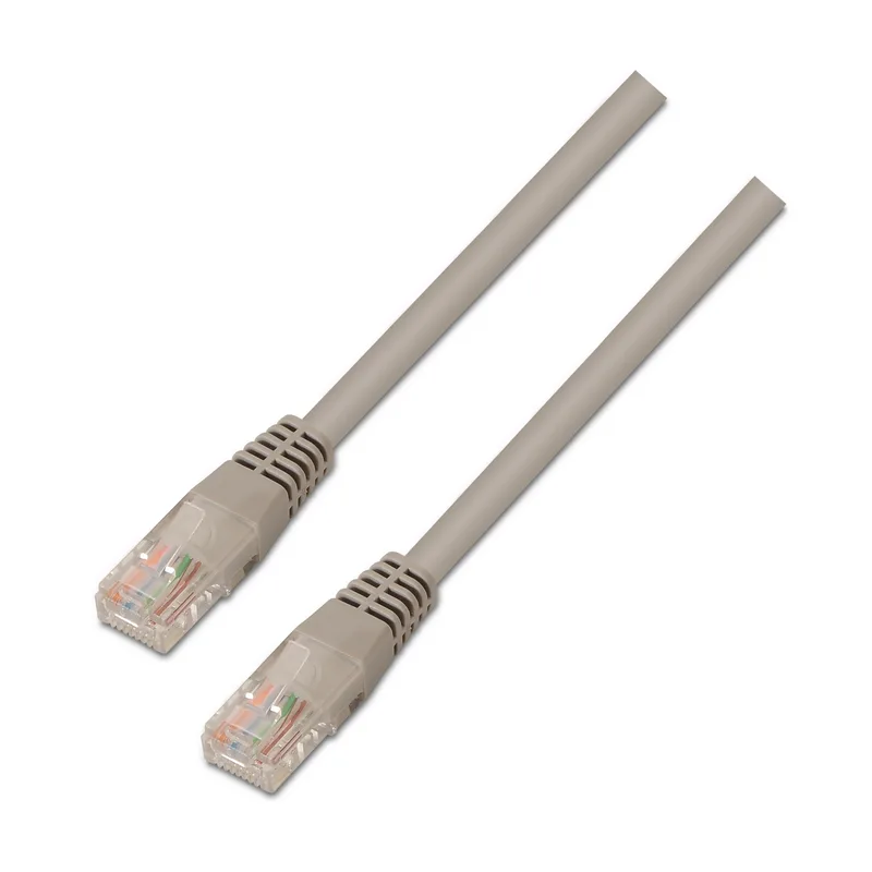 RED Latiguillo Cat6 UTP 2,0m Gris Aisens Cobre