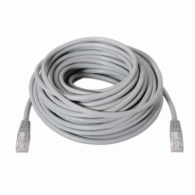 RED Latiguillo Cat6 UTP 15m Gris Aisens Cobre