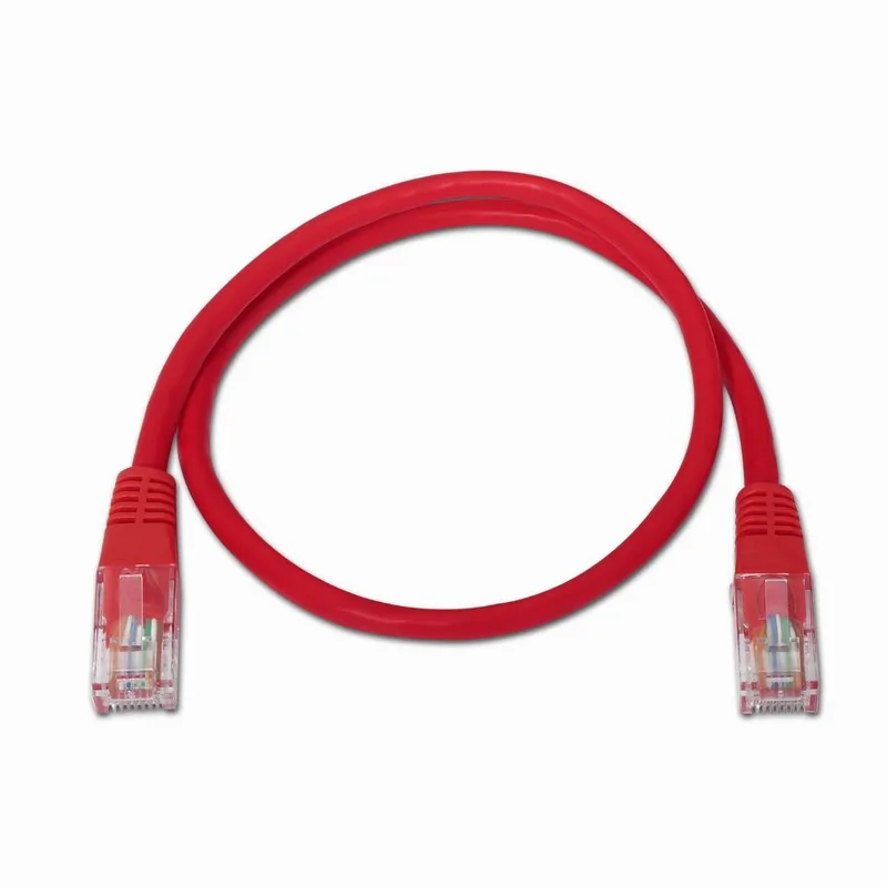 RED Latiguillo Cat6 UTP 2,0m Rojo Aisens Cobre