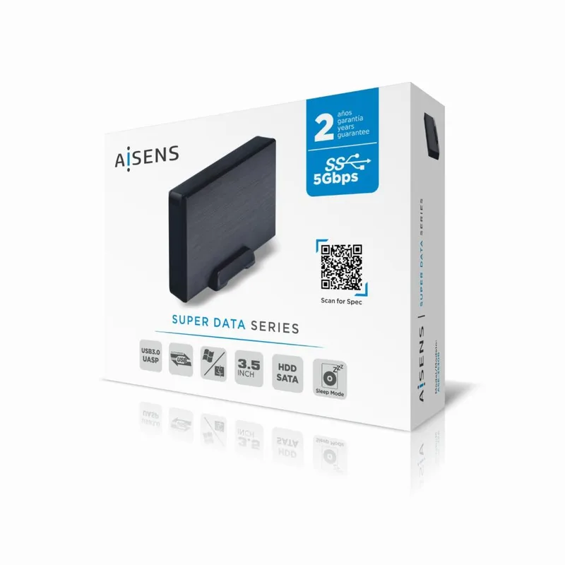 HDD CAJA-EXT. USB 3,5 3.0 SATA Aisens 3530B