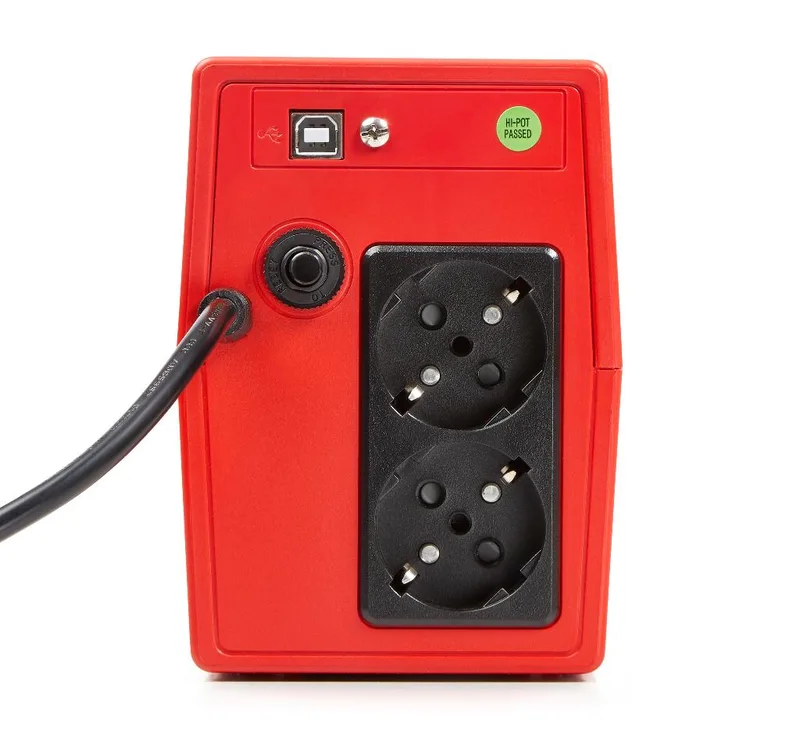 SAI 900VA Salicru Sps One Rojo Int. 2xSchuko