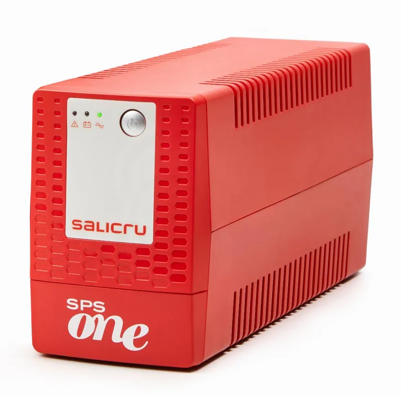 SAI 700VA Salicru Sps One Rojo Int. 4xIEC