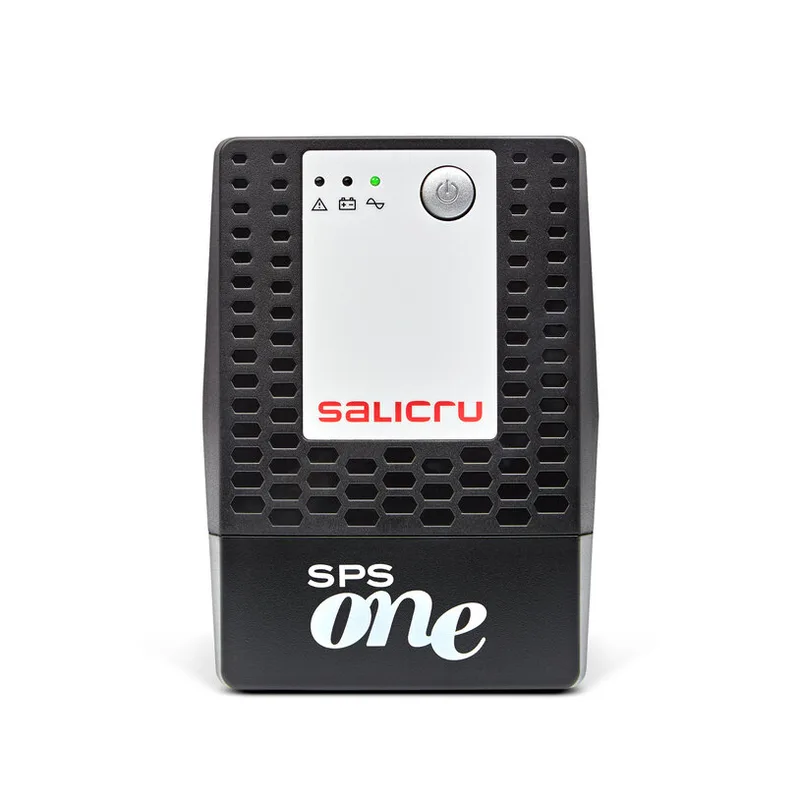 SAI 700VA Salicru Sps One Negro Int. 2xSchuko