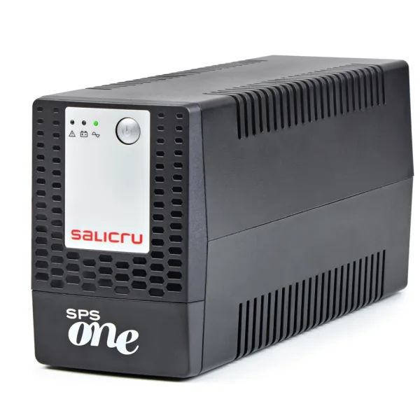 SAI 900VA Salicru Sps One Negro Int. 2xSchuko