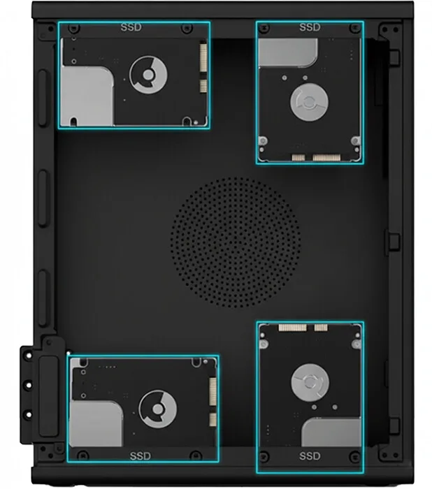 CAJA M-ATX Coolbox T100 Slim USBC 3.0 sin fuente