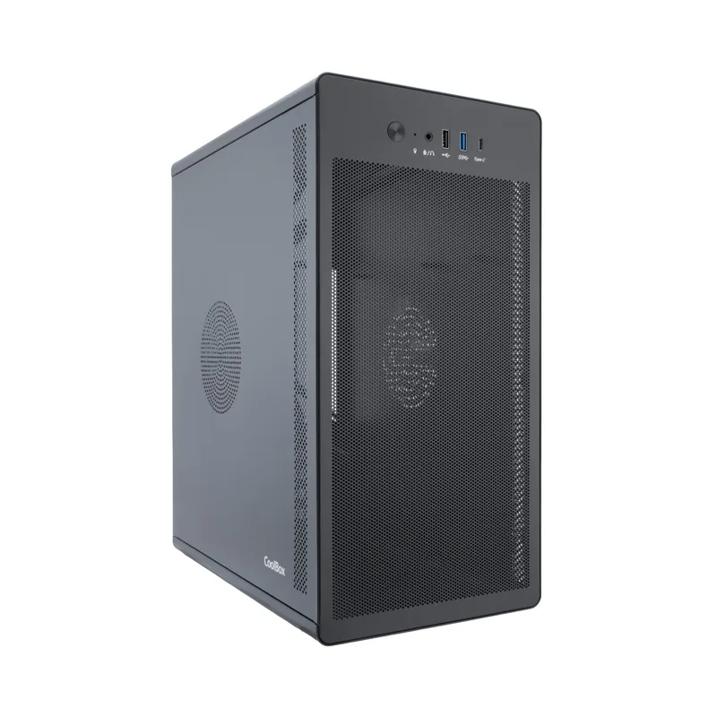CAJA M-ATX Coolbox M100 USB-C sin fuente