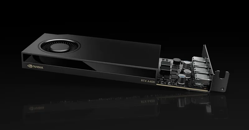 VGA QUADRO Nvidia RTX A400 4GB 4xmDP